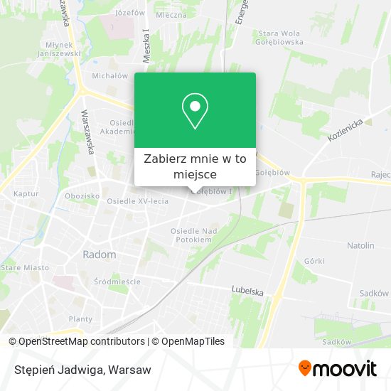 Mapa Stępień Jadwiga