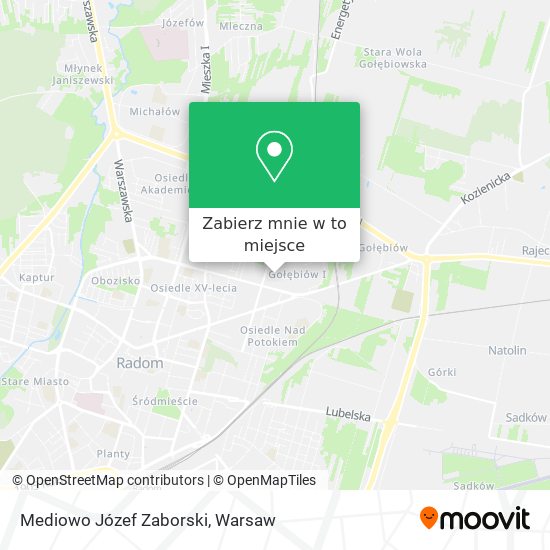 Mapa Mediowo Józef Zaborski