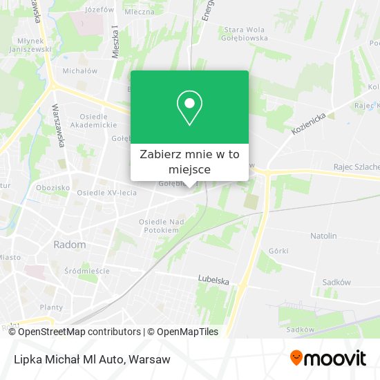 Mapa Lipka Michał Ml Auto