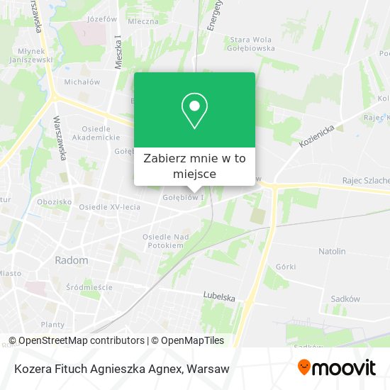 Mapa Kozera Fituch Agnieszka Agnex