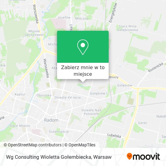 Mapa Wg Consulting Wioletta Gołembiecka