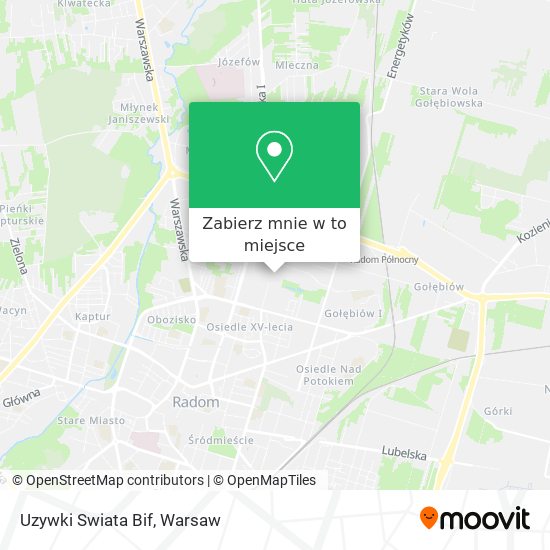 Mapa Uzywki Swiata Bif