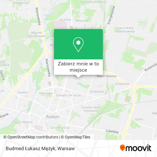 Mapa Budmed Łukasz Mężyk