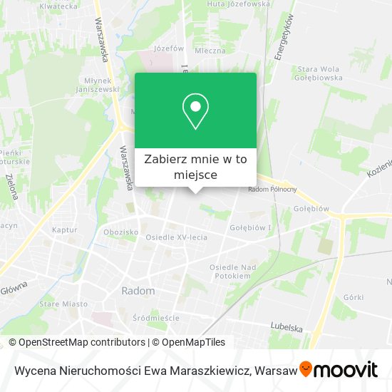 Mapa Wycena Nieruchomości Ewa Maraszkiewicz