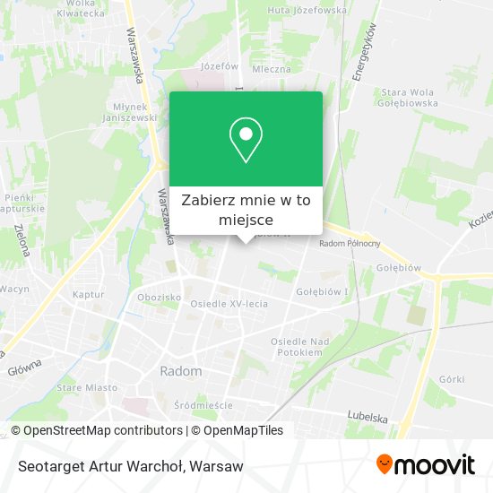 Mapa Seotarget Artur Warchoł