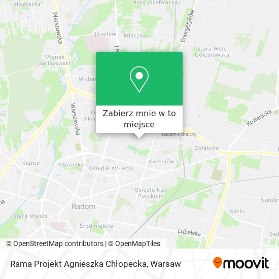 Mapa Rama Projekt Agnieszka Chłopecka