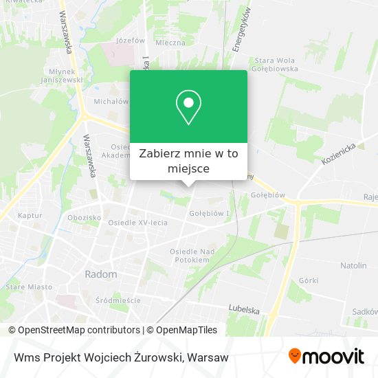 Mapa Wms Projekt Wojciech Żurowski