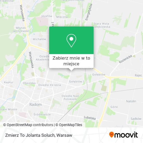 Mapa Zmierz To Jolanta Soluch