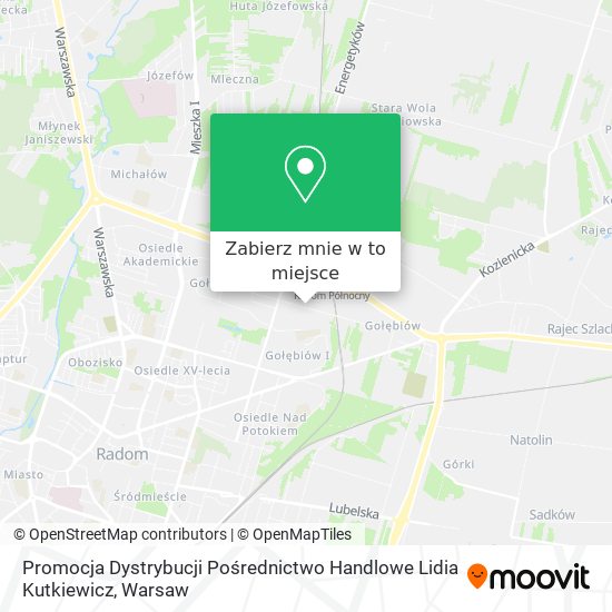 Mapa Promocja Dystrybucji Pośrednictwo Handlowe Lidia Kutkiewicz