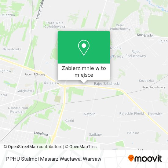 Mapa PPHU Stalmol Masiarz Wacława