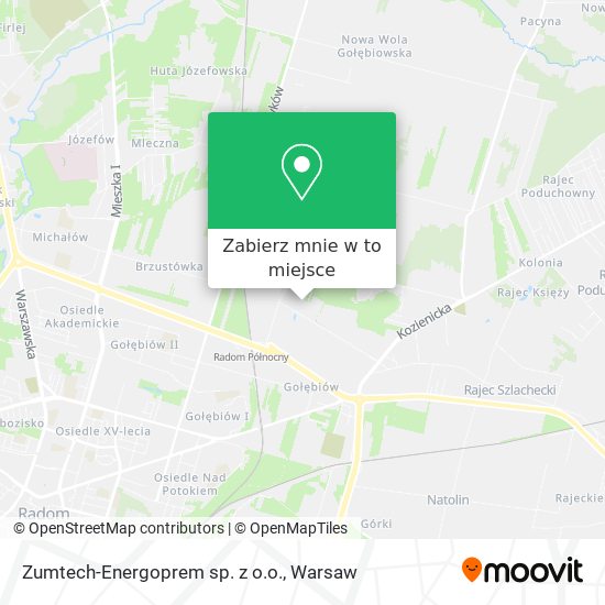 Mapa Zumtech-Energoprem sp. z o.o.