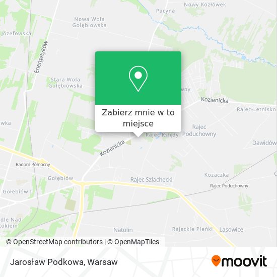 Mapa Jarosław Podkowa