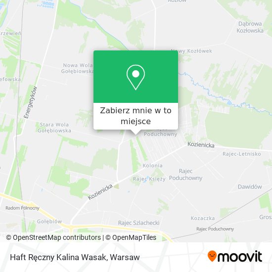 Mapa Haft Ręczny Kalina Wasak