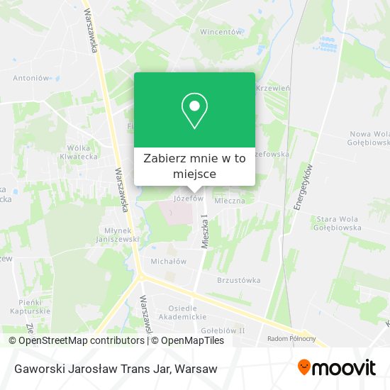 Mapa Gaworski Jarosław Trans Jar