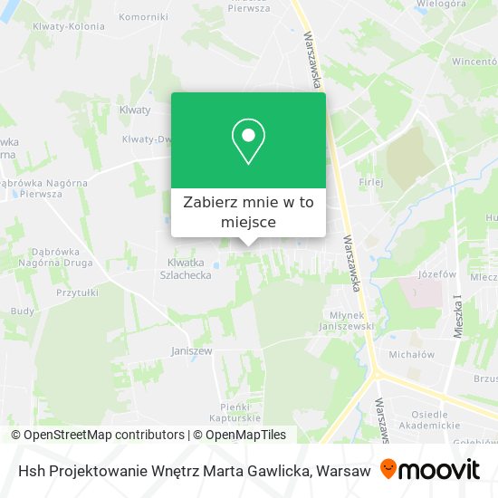 Mapa Hsh Projektowanie Wnętrz Marta Gawlicka