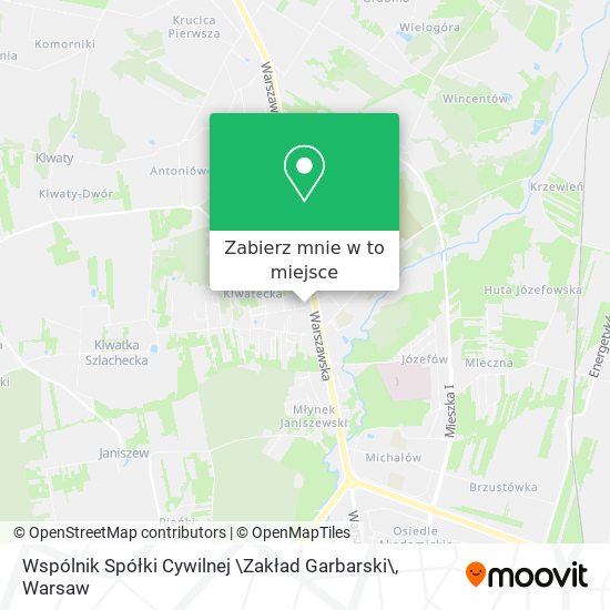 Mapa Wspólnik Spółki Cywilnej \Zakład Garbarski\