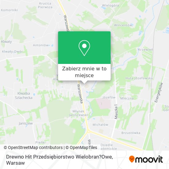 Mapa Drewno Hit Przedsiębiorstwo Wielobran?Owe