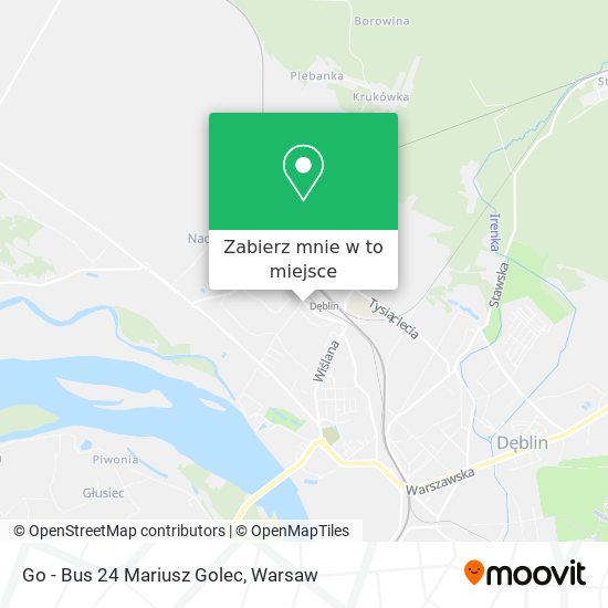 Mapa Go - Bus 24 Mariusz Golec