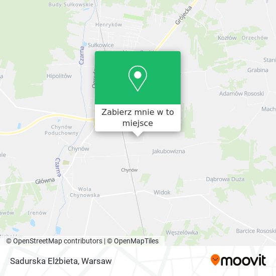 Mapa Sadurska Elżbieta