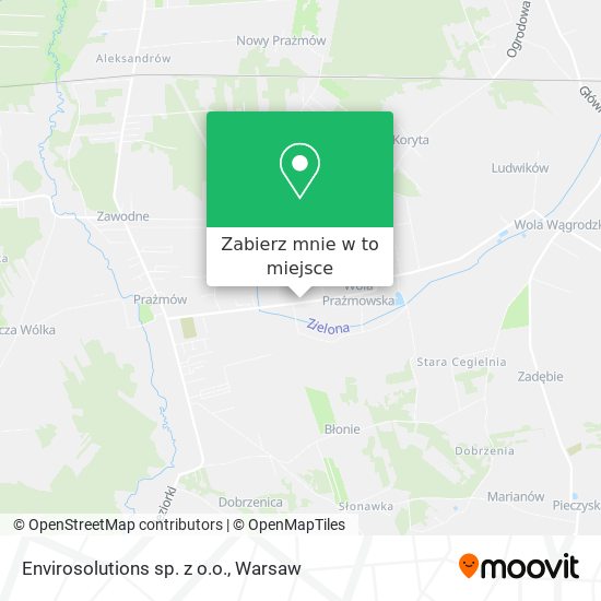 Mapa Envirosolutions sp. z o.o.