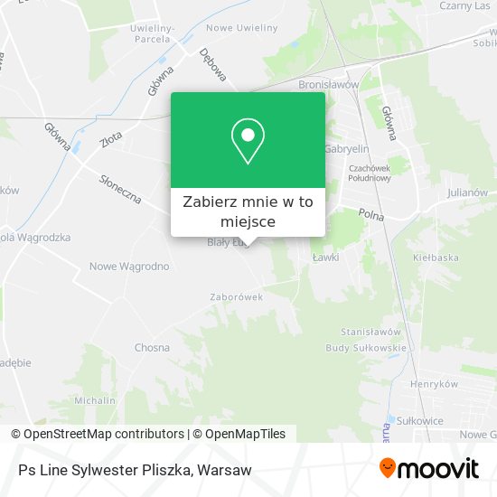 Mapa Ps Line Sylwester Pliszka