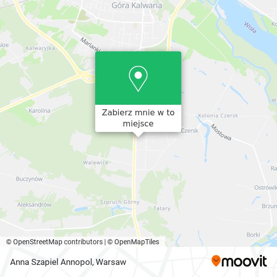 Mapa Anna Szapiel Annopol