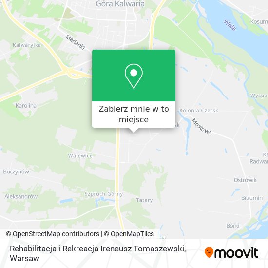 Mapa Rehabilitacja i Rekreacja Ireneusz Tomaszewski