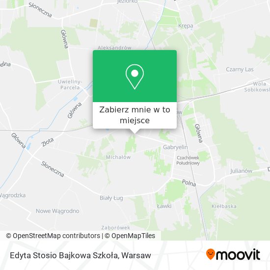 Mapa Edyta Stosio Bajkowa Szkoła