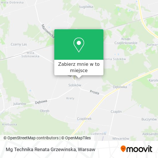 Mapa Mg Technika Renata Grzewinska