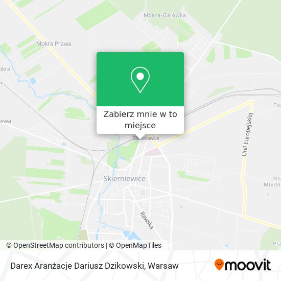 Mapa Darex Aranżacje Dariusz Dzikowski