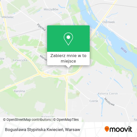 Mapa Bogusława Stypińska Kwiecień