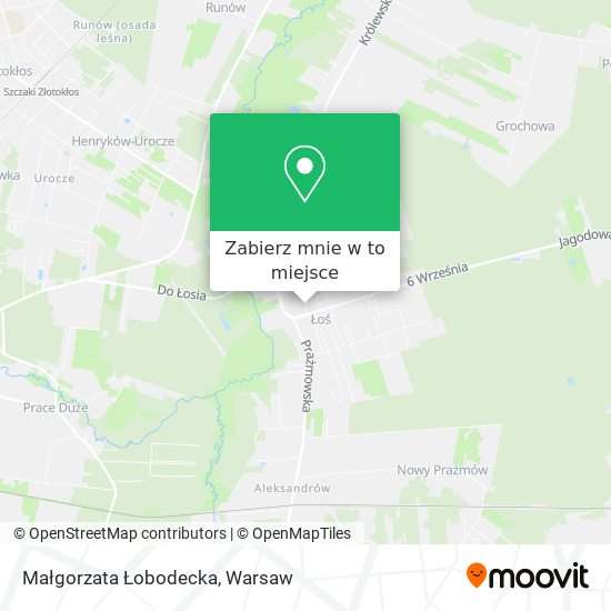 Mapa Małgorzata Łobodecka