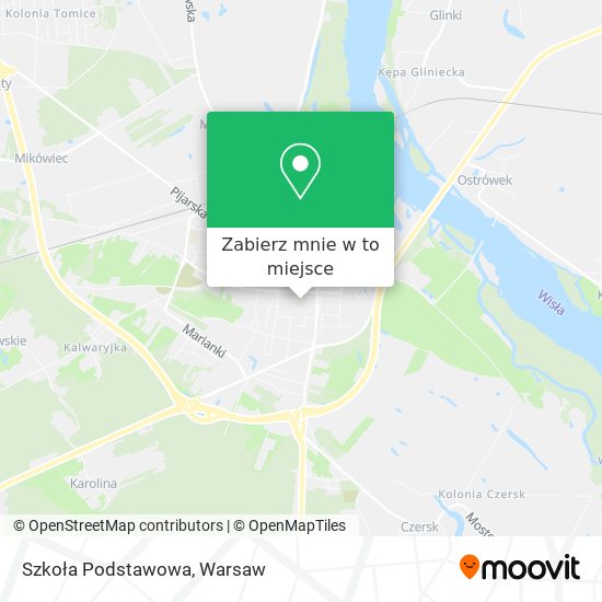 Mapa Szkoła Podstawowa