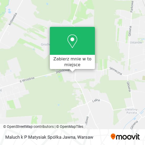 Mapa Maluch k P Matysiak Spółka Jawna