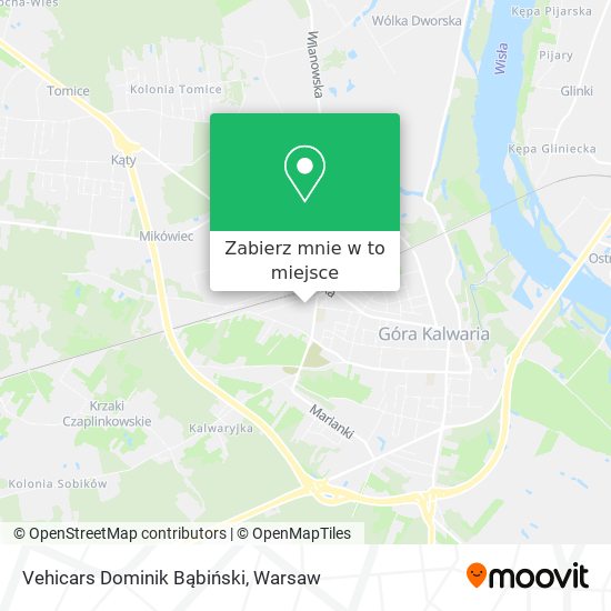 Mapa Vehicars Dominik Bąbiński