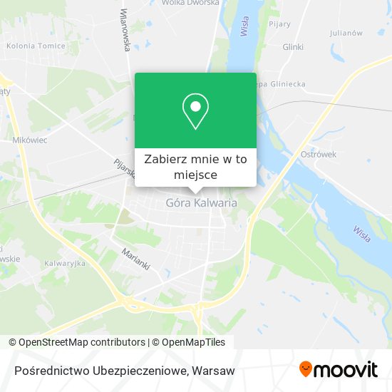 Mapa Pośrednictwo Ubezpieczeniowe