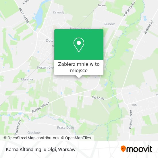 Mapa Karna Altana Ingi u Olgi