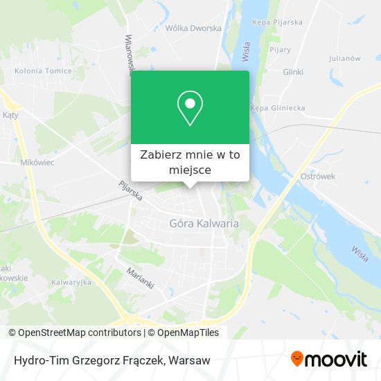 Mapa Hydro-Tim Grzegorz Frączek