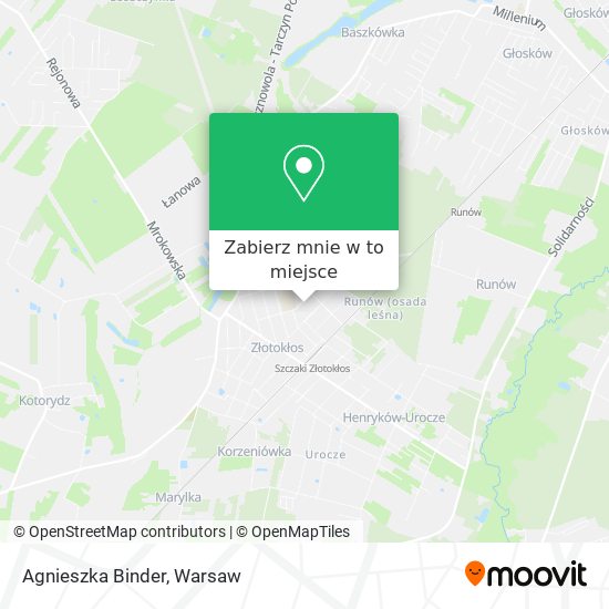 Mapa Agnieszka Binder