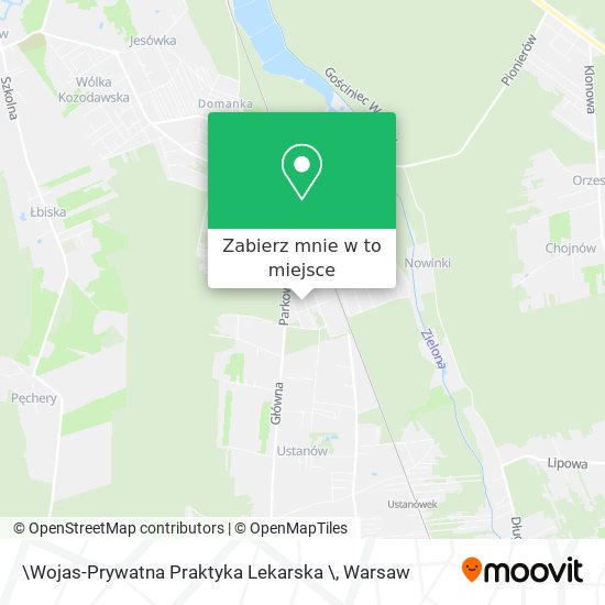 Mapa \Wojas-Prywatna Praktyka Lekarska \