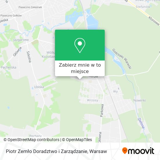 Mapa Piotr Zemło Doradztwo i Zarządzanie