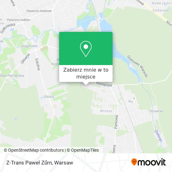 Mapa Z-Trans Paweł Zűrn