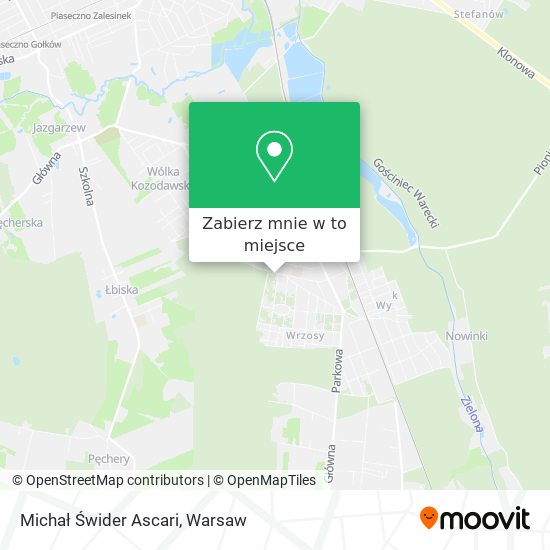 Mapa Michał Świder Ascari