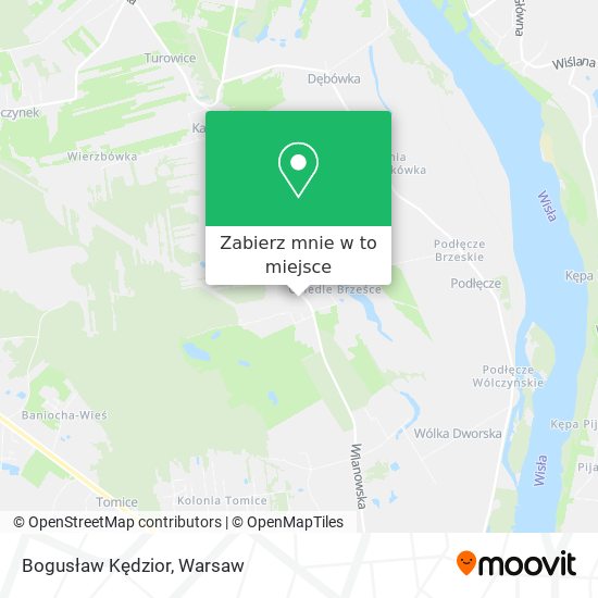 Mapa Bogusław Kędzior