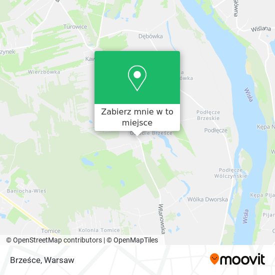 Mapa Brześce