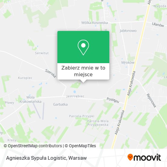 Mapa Agnieszka Sypuła Logistic