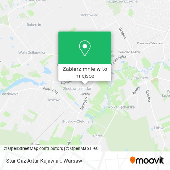 Mapa Star Gaz Artur Kujawiak