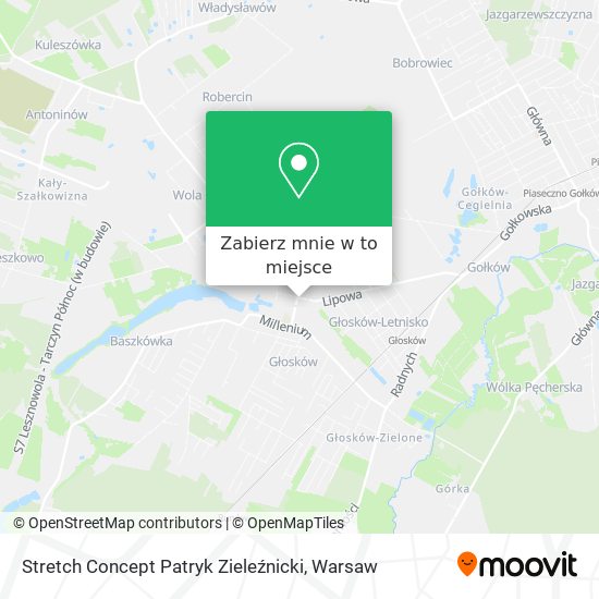 Mapa Stretch Concept Patryk Zieleźnicki