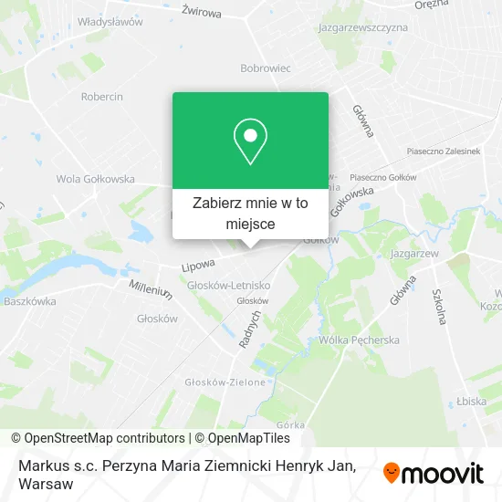 Mapa Markus s.c. Perzyna Maria Ziemnicki Henryk Jan