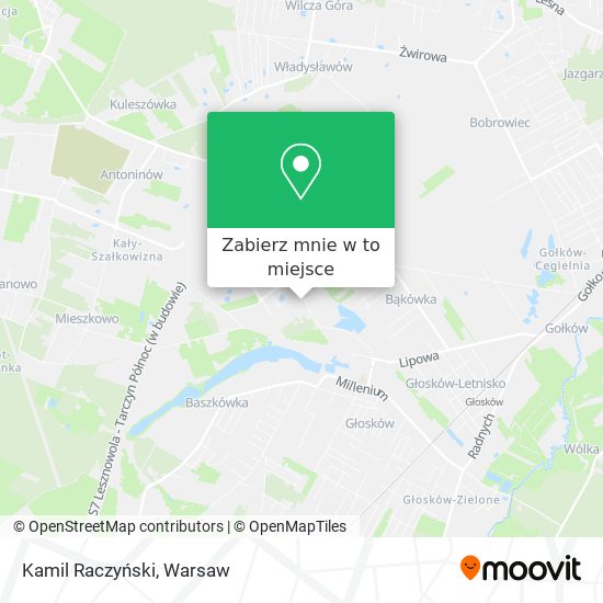 Mapa Kamil Raczyński